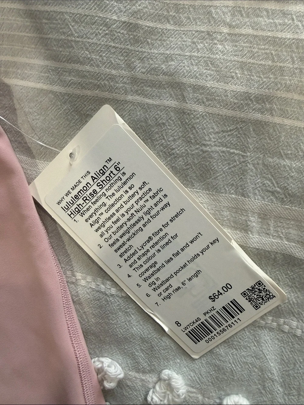 Lululemon Align High-Rise Short 6
